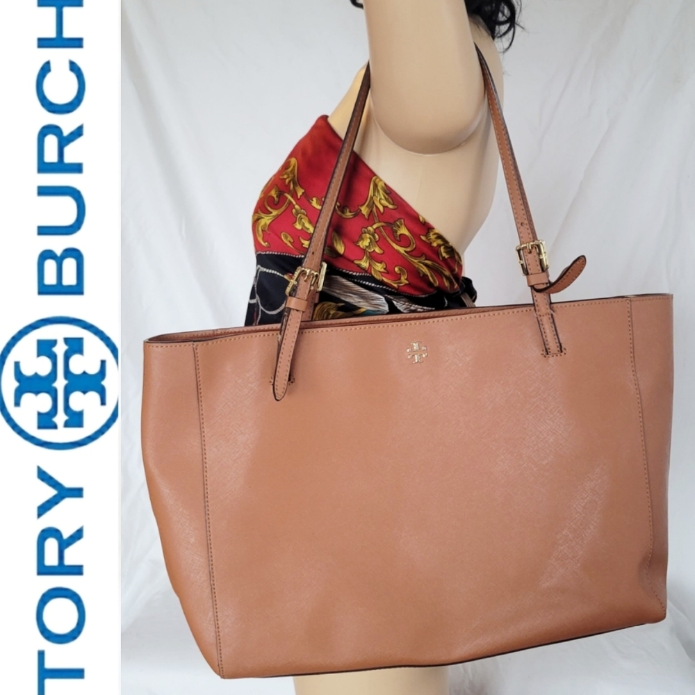 Tory Burch Nude Tote Purse